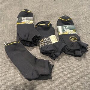 Gold Toe -Auro Deep Navy Socks with Yellow Accents 2-Pack each. Selling‎ 4 sets.